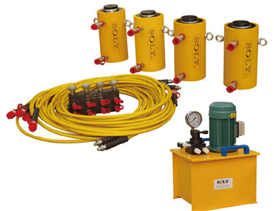 電動(dòng)同步液壓千斤頂